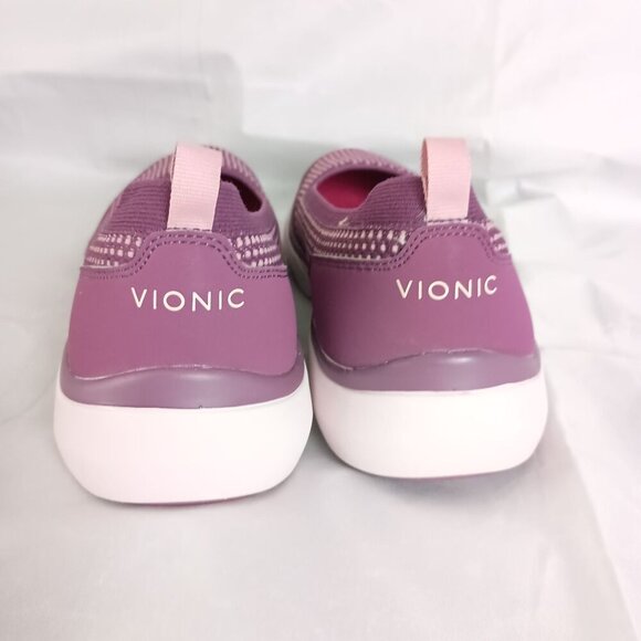 Vionic Vortex Kallie Slip-On Shoes Women’s Size 10 Grape Kiss Knit Comfort Sneak - Picture 9 of 10